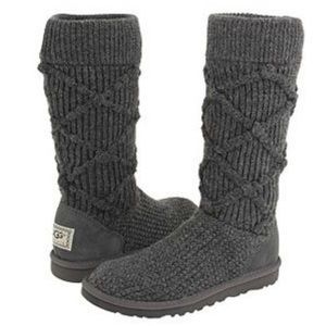 Grey Sweater Ugg Boots 